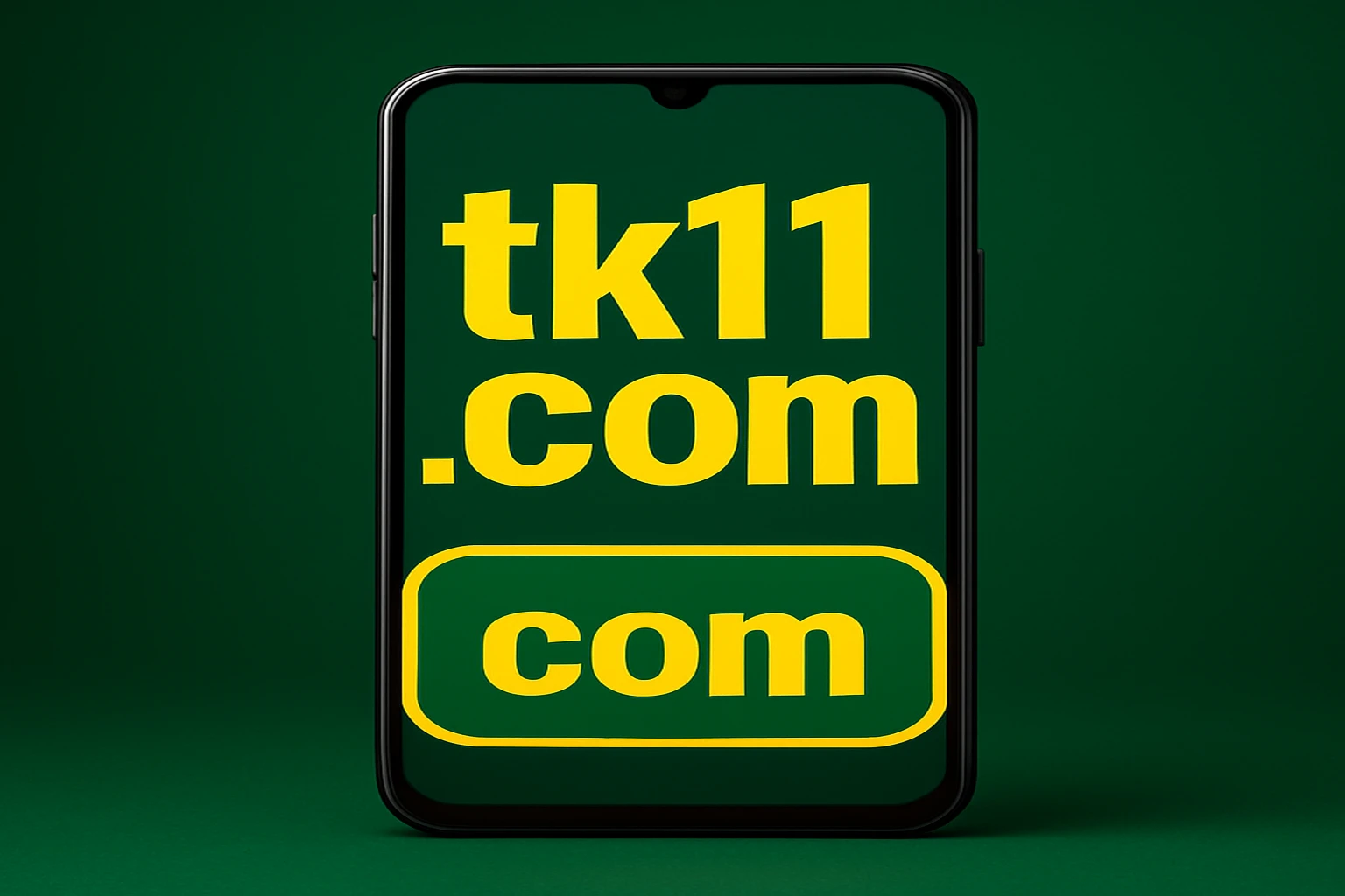 tk11 মোবাইল গেমিং প্ল্যাটফর্মের অ্যাপ ব্যানারে স্মার্টফোন, অ্যাপ টেক্সট ও ডাউনলোড বোতাম অন্তর্ভুক্ত